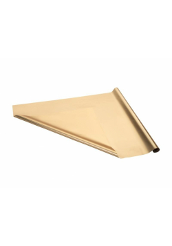 Folia dekoracyjna satynowa złotA 0.8x25M