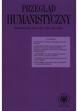 Przegląd Humanistyczny 2/2020