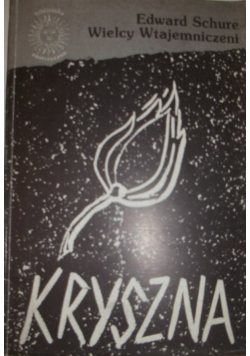 Wielcy wtajemniczeni Kryszna reprint z 1923 r.