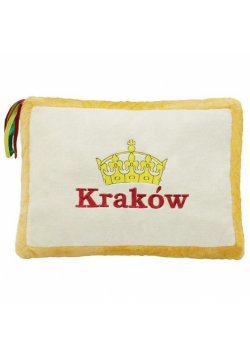 Poduszka Kraków żółta 34x24cm