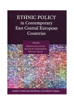 Ethnic Policy in Contemporary East Central Europea