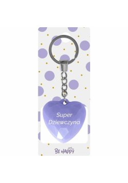Berlok prezentowy z napisem Super Dziewczyna