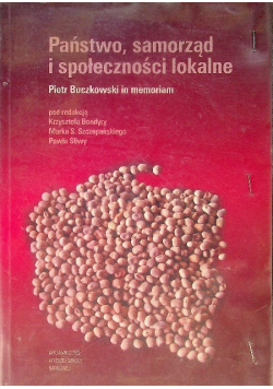 Państwo, samorząd i społeczeństwo lokalne