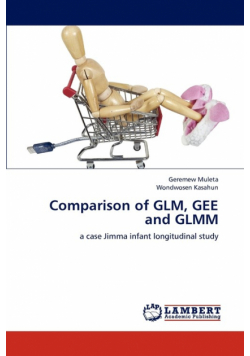 Comparison of GLM, GEE and GLMM