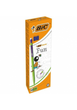 Paczka Ołówek z gumką BIC Matic Fun 0.7mm HB  12szt.