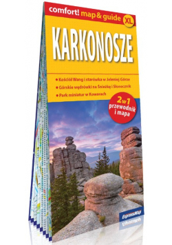 Karkonosze XL 2w1 Przewodnik i mapa