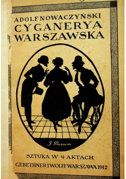 Cyganerta warszawska 1912r