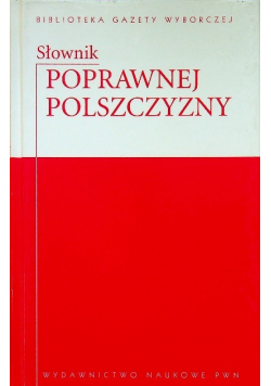 Słownik poprawnej polszczyzny