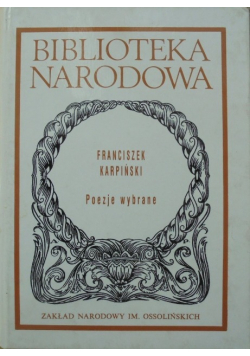 Poezje wybrane