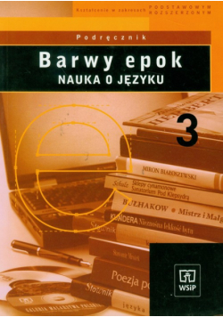 Barwy epok Nauka o języku 3 podręcznik