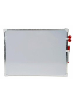 Tablica magnetyczna biała + flamaster suchościer.