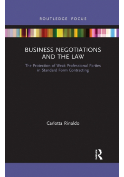 Business Negotiations and the Law