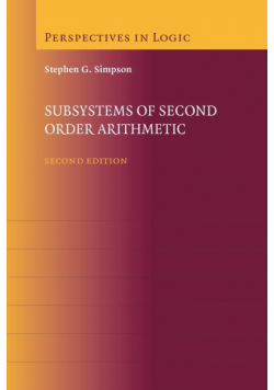 Subsystems of Second Order Arithmetic