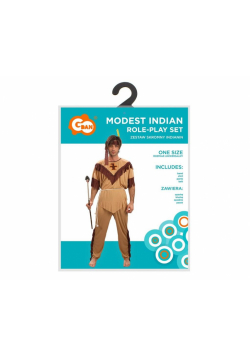Strój dla dorosłych Skromny Indianin rozm.uniw.