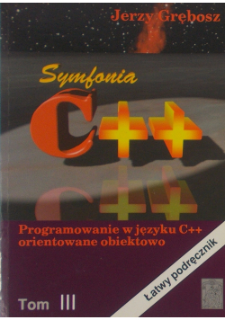 Symfonia C plus plus Tom III
