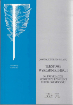 Tekstowe wykładniki fikcji