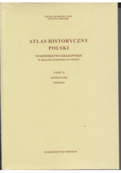 Atlas historyczny polski województwo Krakowskie część II