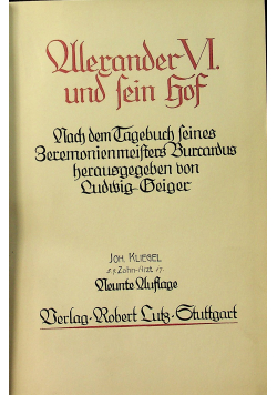 Werander VI und sein hof