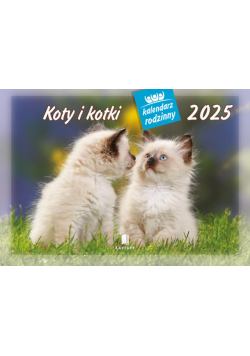 Kalendarz 2025 rodzinny WL09 Koty i kotki