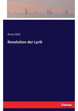 Revolution der Lyrik