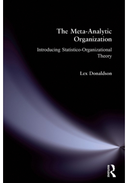 The Meta-Analytic Organization