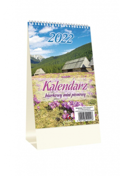 Kalendarz 2022 Biurkowy Mini pionowy