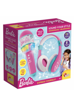 Barbie Niech wybrzmi twój styl Słuchawki i mikrofon