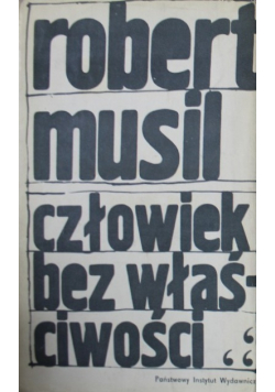 Człowiek bez właściwości Tom III