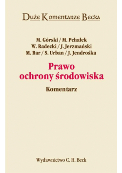 Prawo ochrony środowiska komentarz