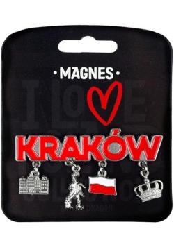 Magnes I love Poland Kraków ILP-MAG-E-KRA-12