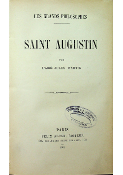 Saint Augustin 1901 r.
