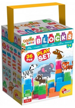 Carotina Baby - Klocki Szczęśliwe zwierzątka
