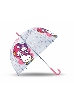 Parasolka przezroczysta Hello Kitty 19cali HK50195