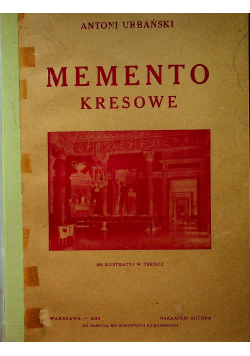 Memento kresowe 1929 r.