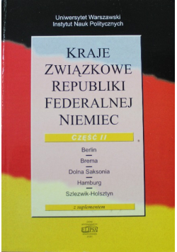 Kraje Związkowe Republiki Federalnej Niemiec Część 2