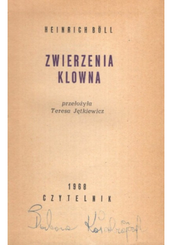 Zwierzenia klowna