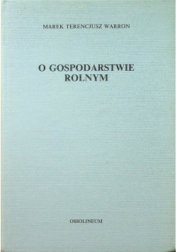 O gospodarstwie rolnym