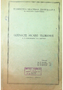 Lotnicze silniki tłokowe