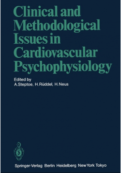 Clinical and Methodological Issues in Cardiovascular Psychophysiology