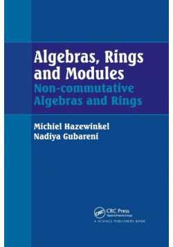 Algebras, Rings and Modules
