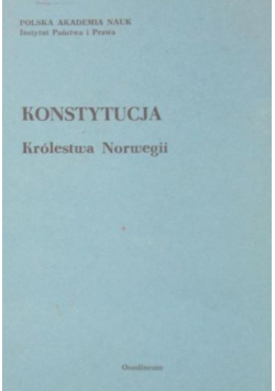 Konstytucja Królestwa Norwegii