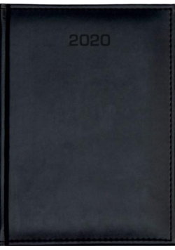 Kalendarz 2020 Tygodniowy A4 Vivella czarny ANIEW