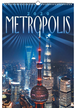 Kalendarz 2020 Wieloplanszowy Metropolis