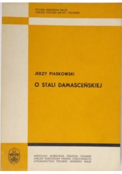 O stali damasceńskiej