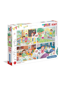 Puzzle Supercolor A beautiful day 4 w 1 2x60 + 2x20