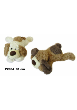 Pies leżący 31cm MIX