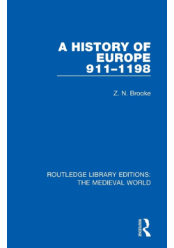 A History of Europe 911-1198