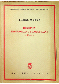Rękopisy ekonomicznofilozoficzne z 1844