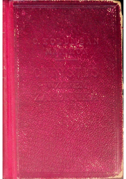 Chrystus Wzorem Zakonnika, 1927 r.
