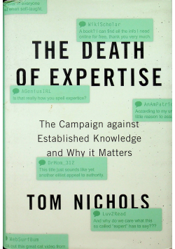 The Death of Expertise